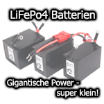 LiFePo4 Batterien