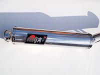 Runde Alu-Auspuffanlage fr Honda CBR 600 F, Baujahr: 2001-2002