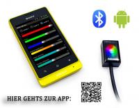 Schaltblitz HealTech Shift Light Pro fr Yamaha XV1600A Wild Star