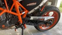 Austausch-Furasten fr den Sozius - passend fr KTM 690 Duke Bj. 12-