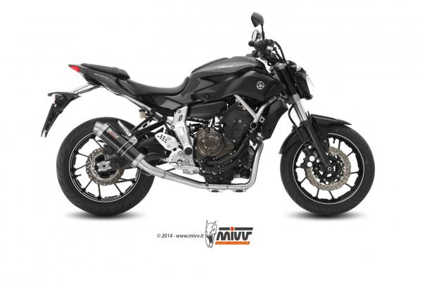 Auspuff Mivv GP Carbon für Yamaha MT-07 14- - Motofreakz ...